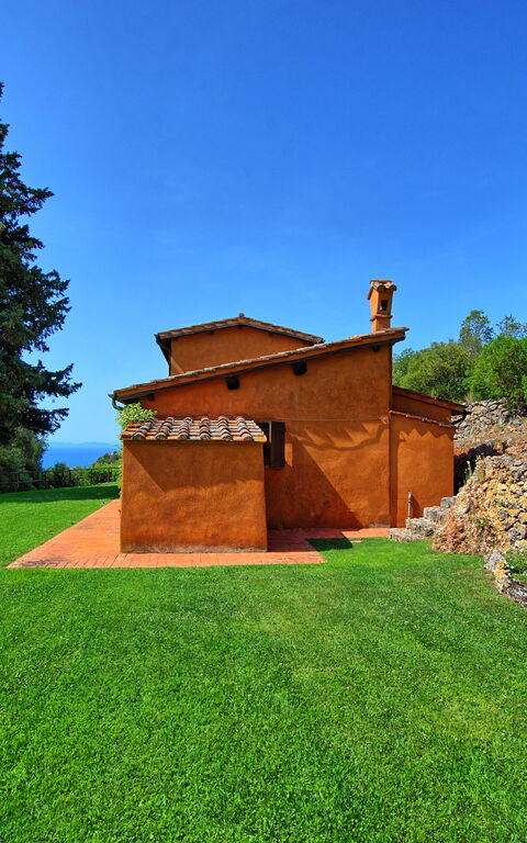 Casale Argentario: Have, Udendørs