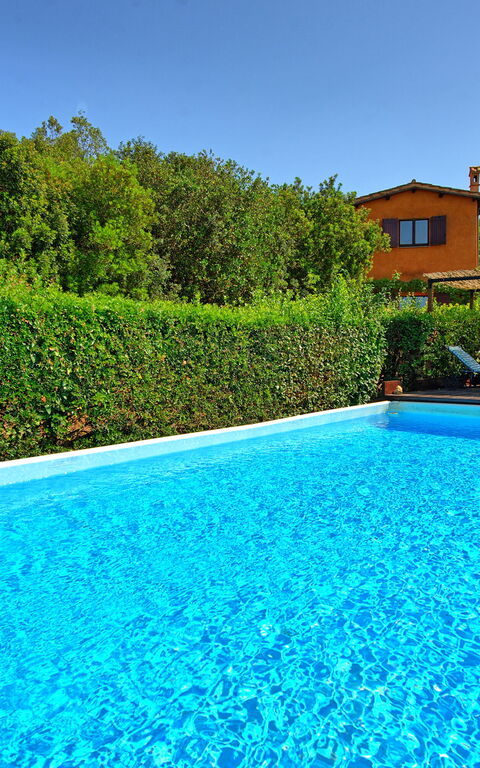 Casale Argentario: pool, Udendørs