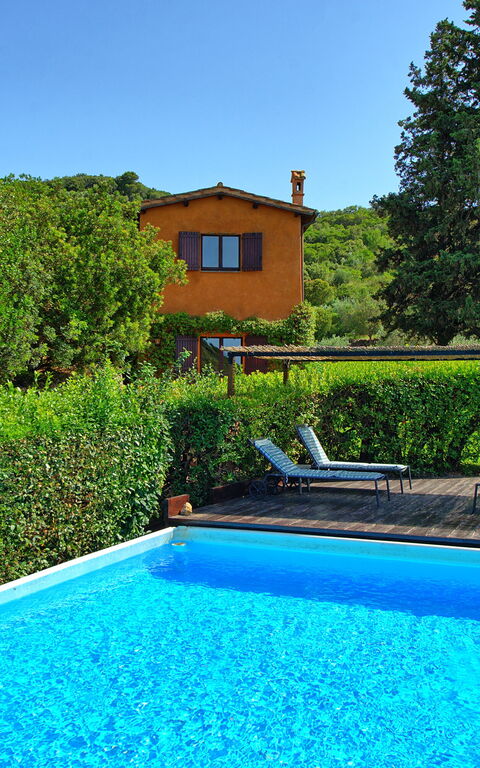 Casale Argentario: pool, Udendørs