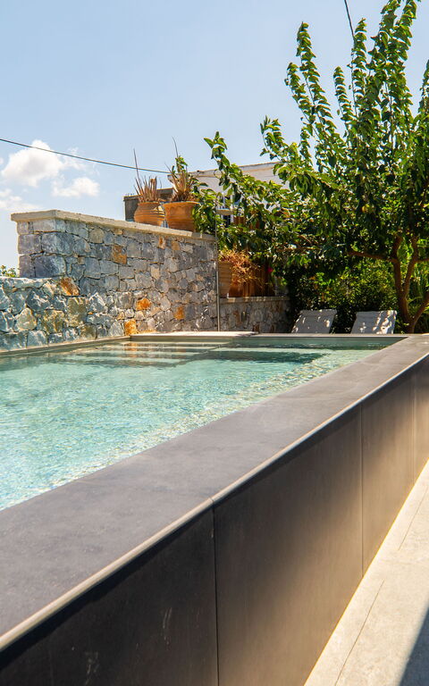 Villa Katrina: pool, Udendørs