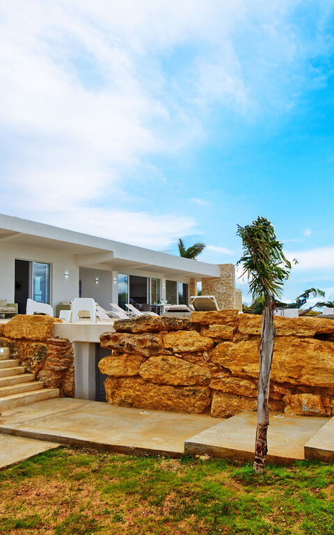 Villa Infinito: Have, Udendørs, Udvendige