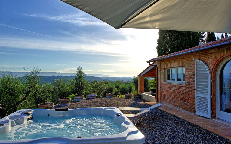 Casa Andrea: boblebad, Udendørs, Udvendige