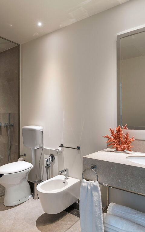 Villa Acqua Marina: Badeværelse