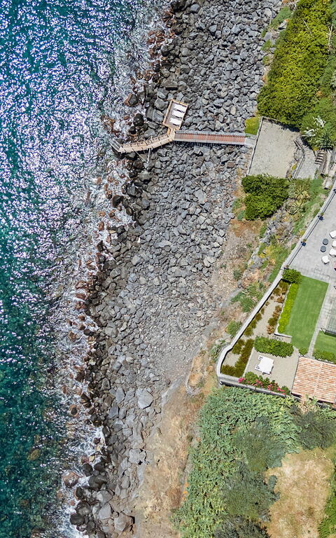 Villa Acqua Marina: Have, pool, Visninger