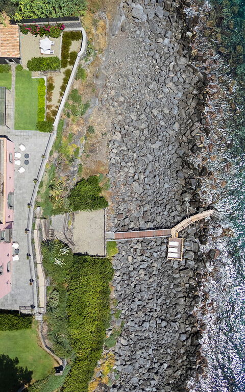 Villa Acqua Marina: Have, pool, Visninger