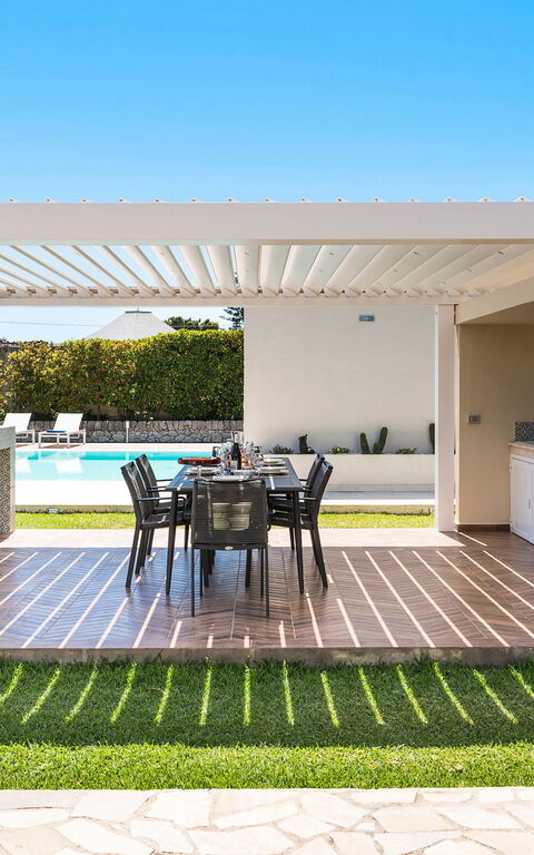 Villa Dilecta: Altan / terrasse / gårdhave, Have, Udendørs, Udvendige