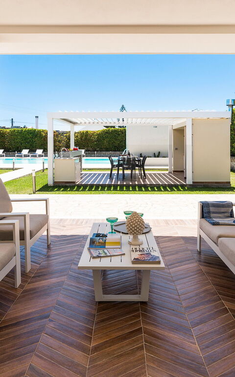 Villa Dilecta: Altan / terrasse / gårdhave, Udendørs, Udvendige