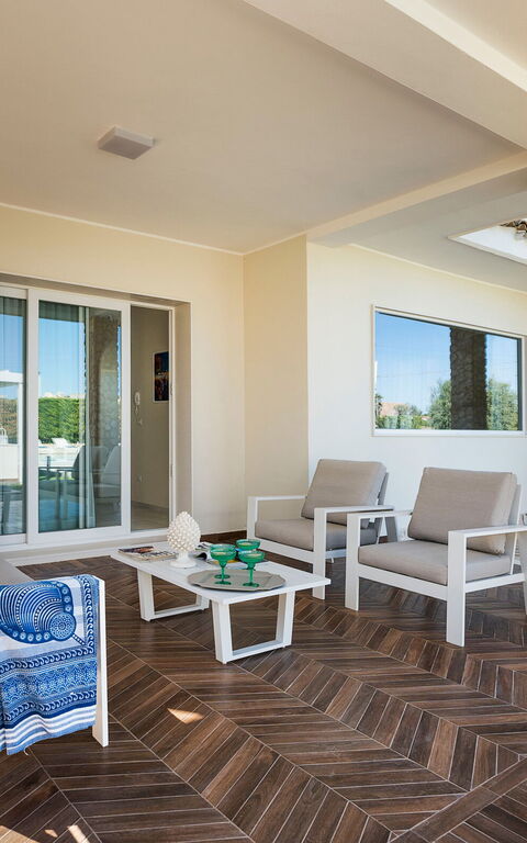 Villa Dilecta: Altan / terrasse / gårdhave, Udendørs, Udvendige