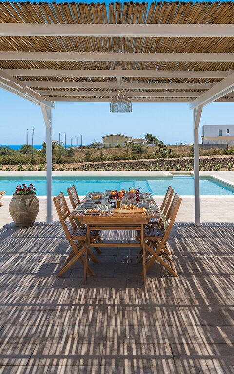 Villa Paolina: Altan / terrasse / gårdhave, pool, Udendørs, Udvendige