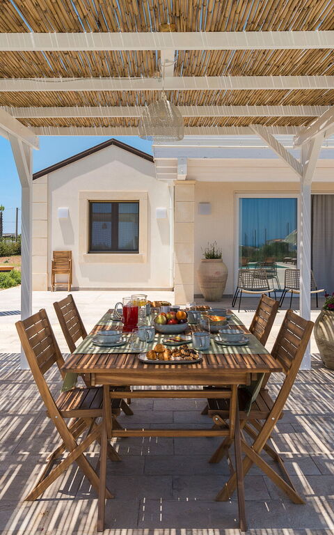 Villa Paolina: Altan / terrasse / gårdhave, Udendørs, Udvendige