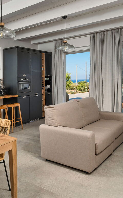 Villa Paolina: Frokostlokale, Køkken, Stue