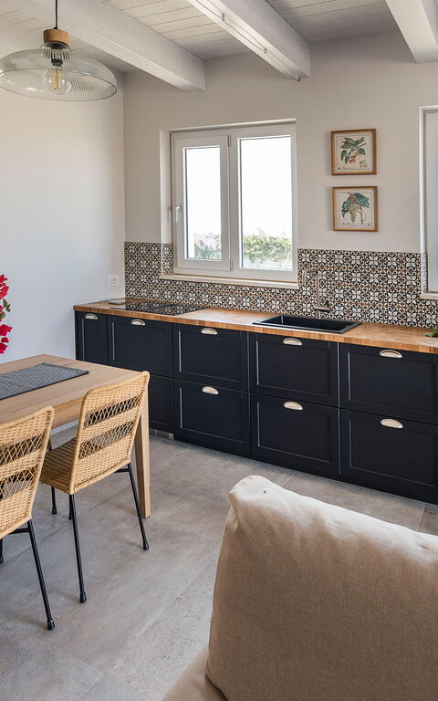 Villa Paolina: Frokostlokale, Køkken, Stue