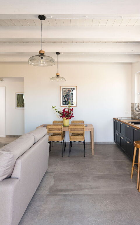 Villa Paolina: Køkken, Stue