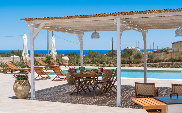 Villa Paolina: Altan / terrasse / gårdhave, pool, Udendørs, Udvendige