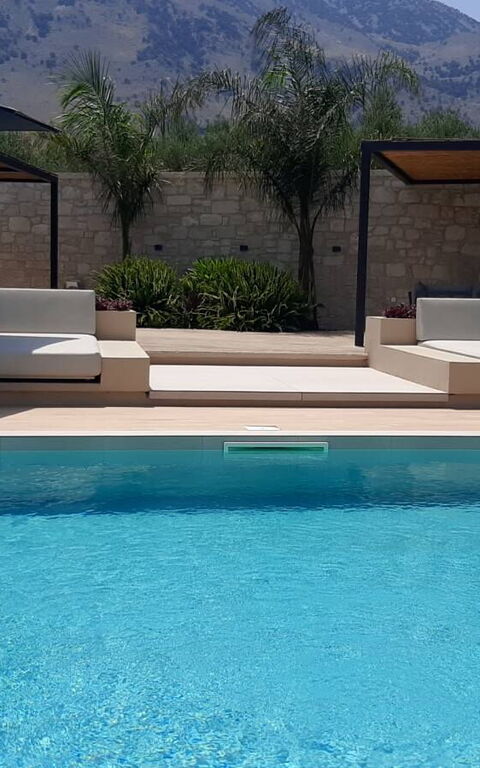 Villa Serenity: pool, Udendørs