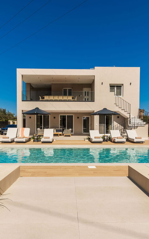 Villa Serenity: Have, pool, Udendørs, Udvendige