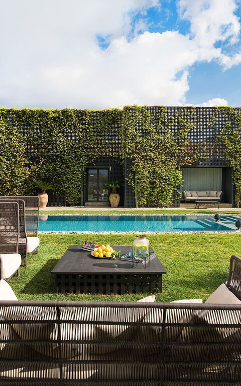 Villa Agnese: Have, pool, Udendørs, Udvendige