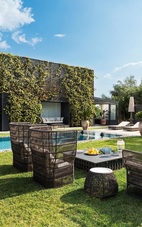 Villa Agnese: Have, pool, Udendørs, Udvendige