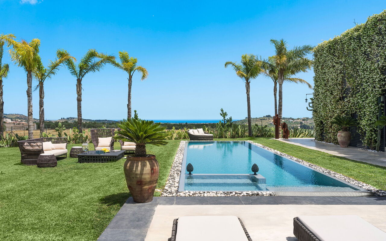 Villa Agnese: Have, pool, Udendørs, Udvendige, Visninger