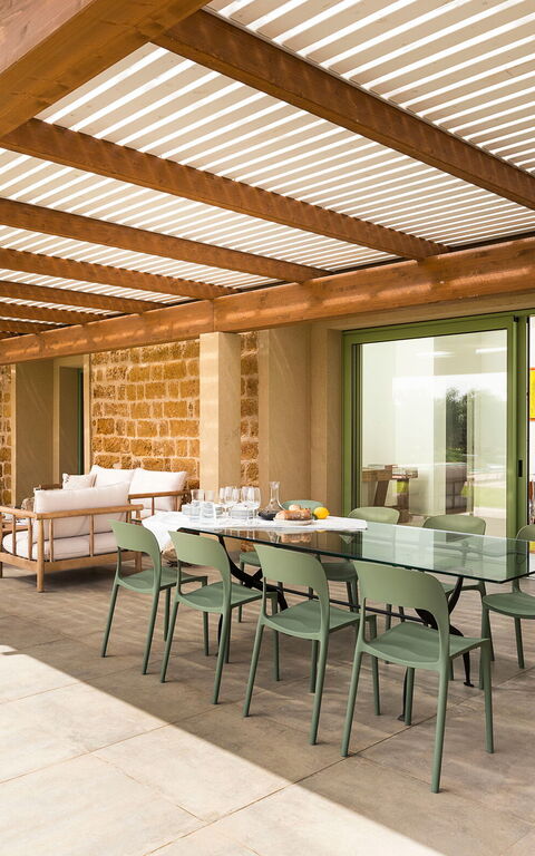 Villa Cavalè: Altan / terrasse / gårdhave, Have, Udendørs, Udvendige