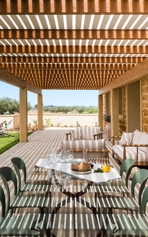 Villa Cavalè: Altan / terrasse / gårdhave, Have, Udendørs, Udvendige