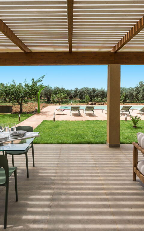 Villa Cavalè: Altan / terrasse / gårdhave, Have, Udendørs, Udvendige