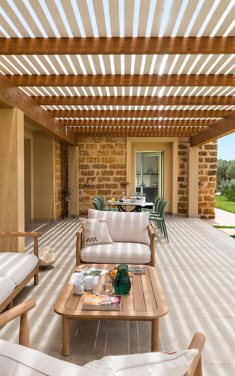 Villa Cavalè: Altan / terrasse / gårdhave, Have, Udendørs, Udvendige