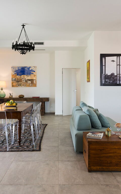 Villa Cavalè: Frokostlokale, Stue