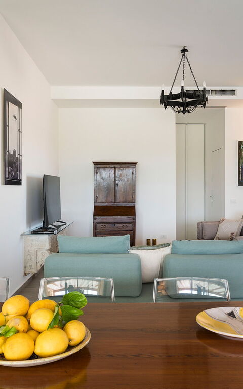 Villa Cavalè: Frokostlokale, Stue