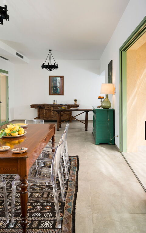 Villa Cavalè: Frokostlokale, Stue