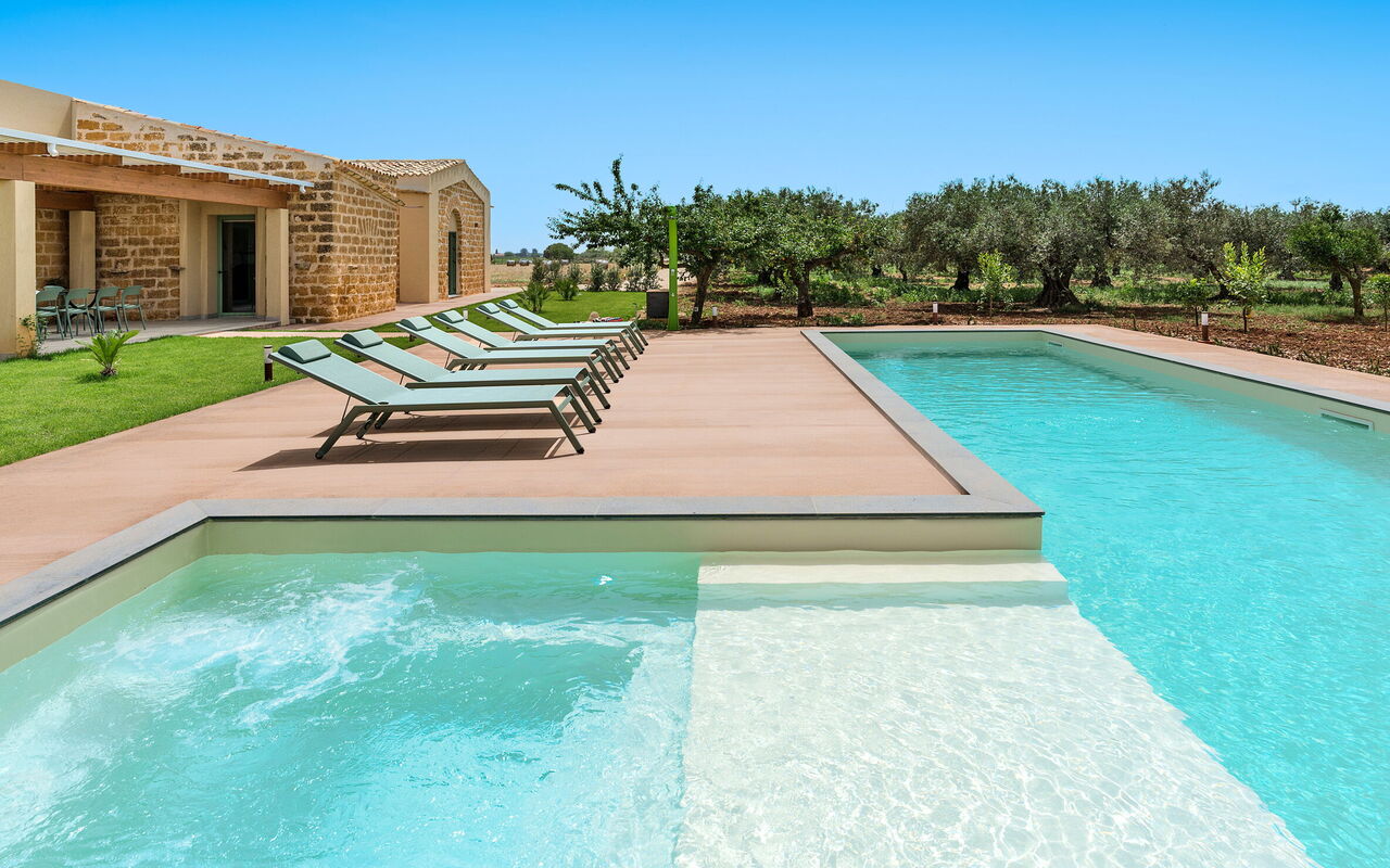 Villa Cavalè: pool, Udendørs, Udvendige