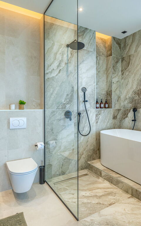 Villa Allina: Badeværelse