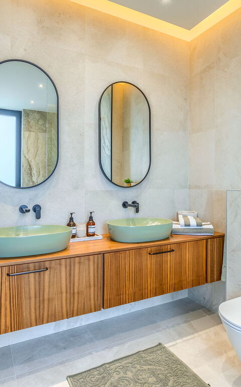 Villa Allina: Badeværelse