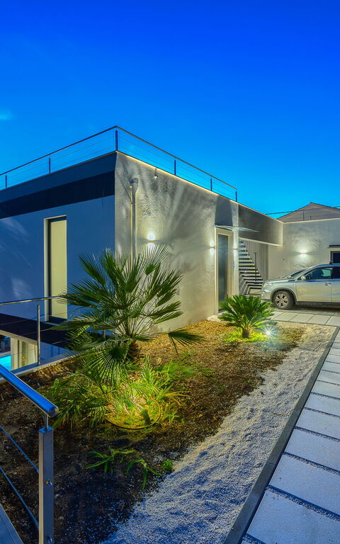 Villa Allina: Hovedindgang, Visninger