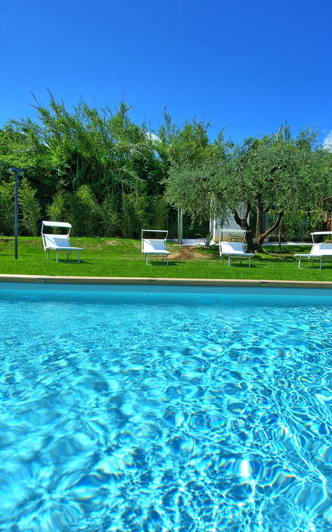 Villa Marusca: Have, pool, Udendørs, Udvendige