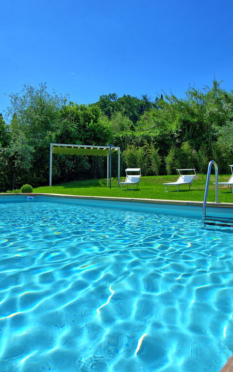 Villa Marusca: Have, pool, Udendørs, Udvendige