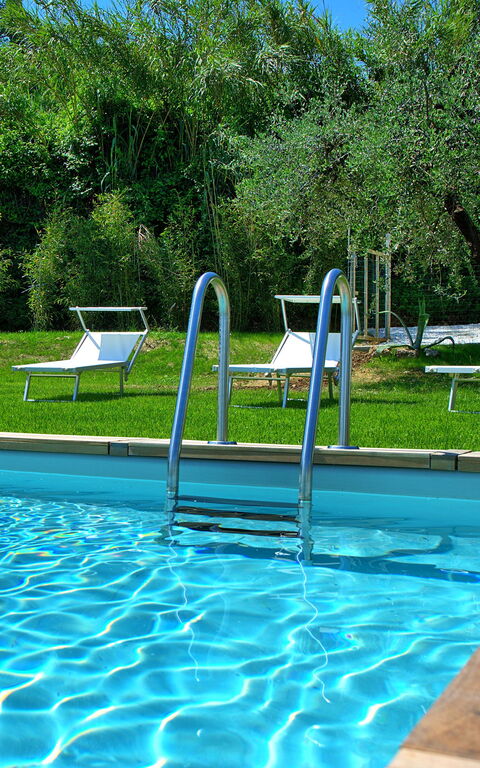 Villa Marusca: Have, pool, Udendørs, Udvendige, Visninger