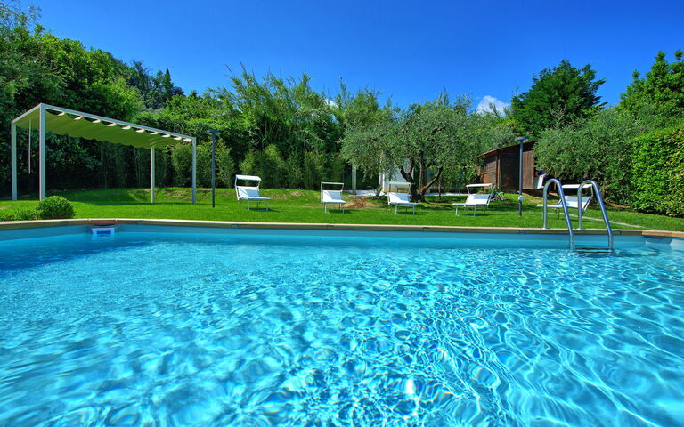 Villa Marusca: Have, pool, Udendørs, Udvendige