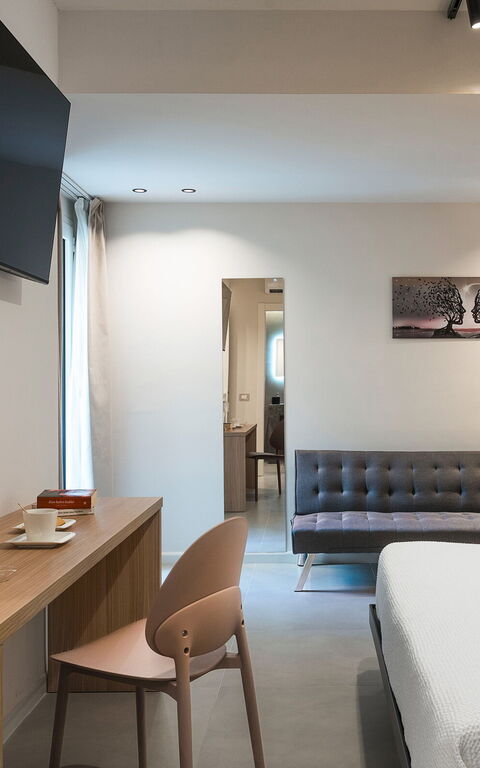 Villa Castalia: soveværelse