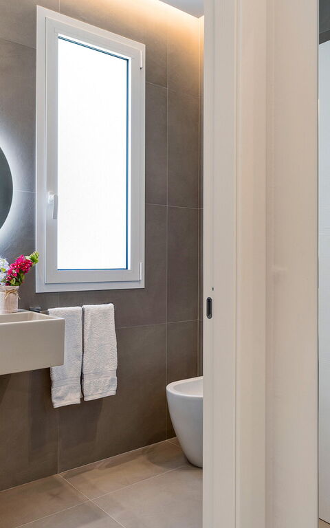 Villa Castalia: Badeværelse