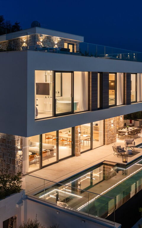 Villa Olive Vista 2: Altan / terrasse / gårdhave, pool, Udendørs, Udvendige