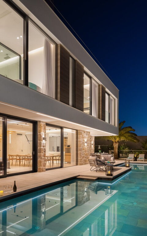 Villa Olive Vista 2: pool, Udendørs, Udvendige