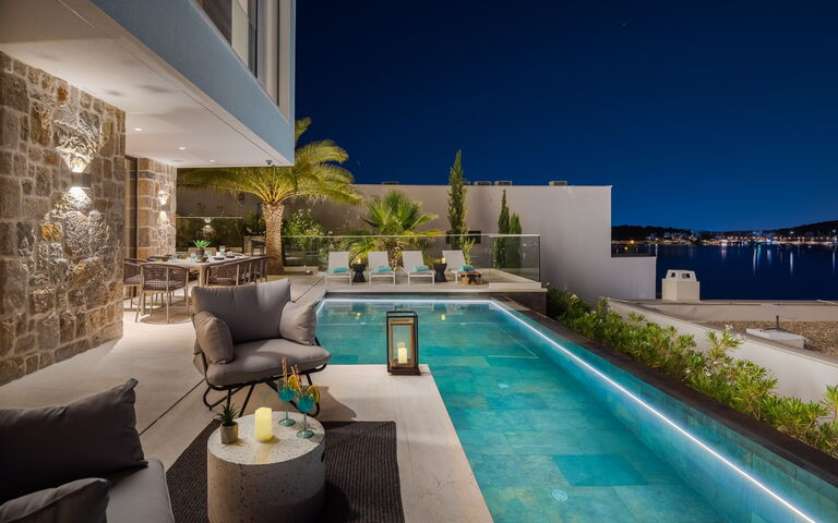 Villa Olive Vista 2: Altan / terrasse / gårdhave, pool, Udendørs, Udvendige, Visninger