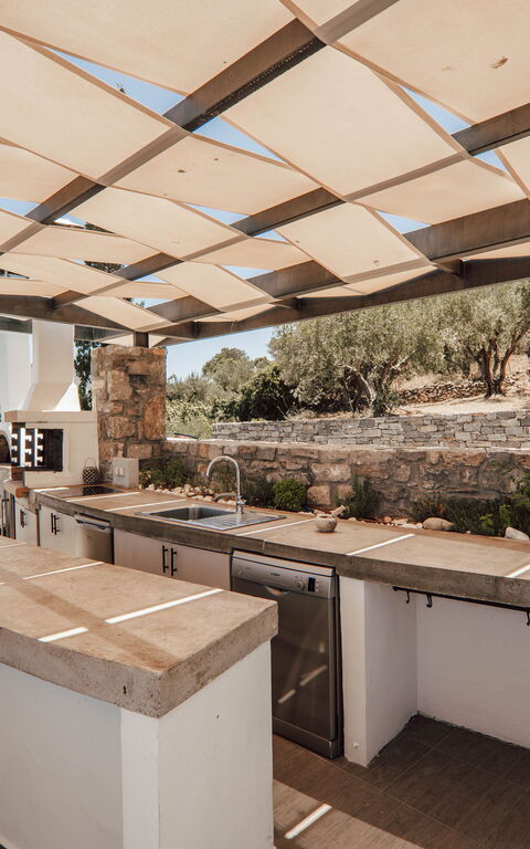 Villa Kera Panorama: Altan / terrasse / gårdhave, Udendørs, Udvendige