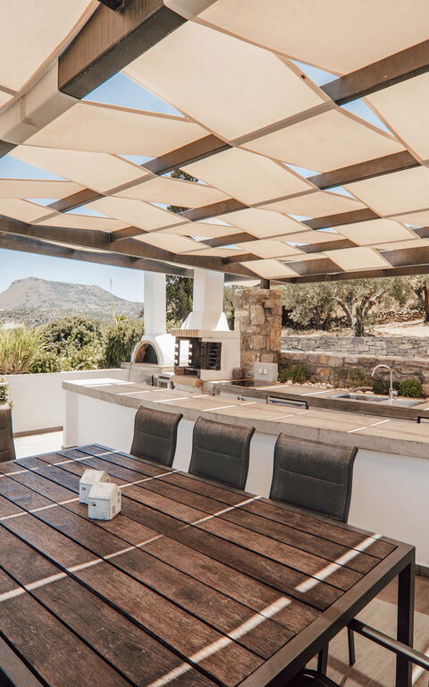 Villa Kera Panorama: Altan / terrasse / gårdhave, Udendørs, Udvendige