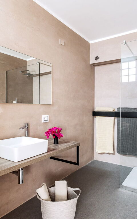 Villa Erakle: Badeværelse