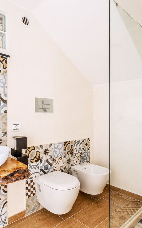 Villa Erakle: Badeværelse