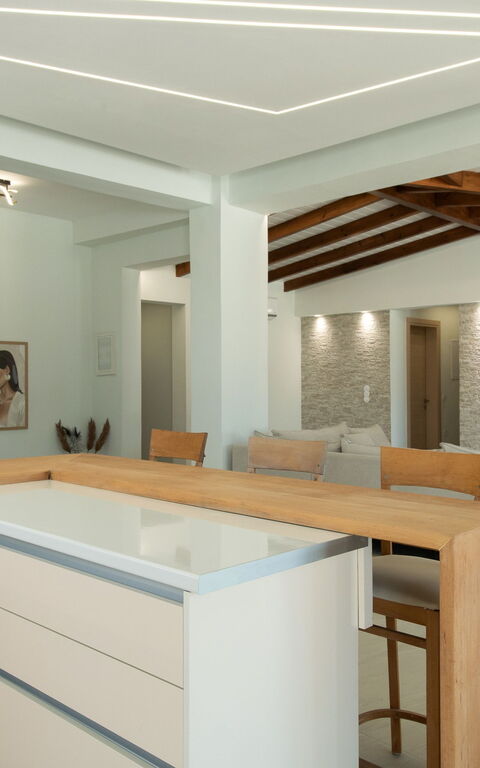 Villa Aurora Blue: Køkken