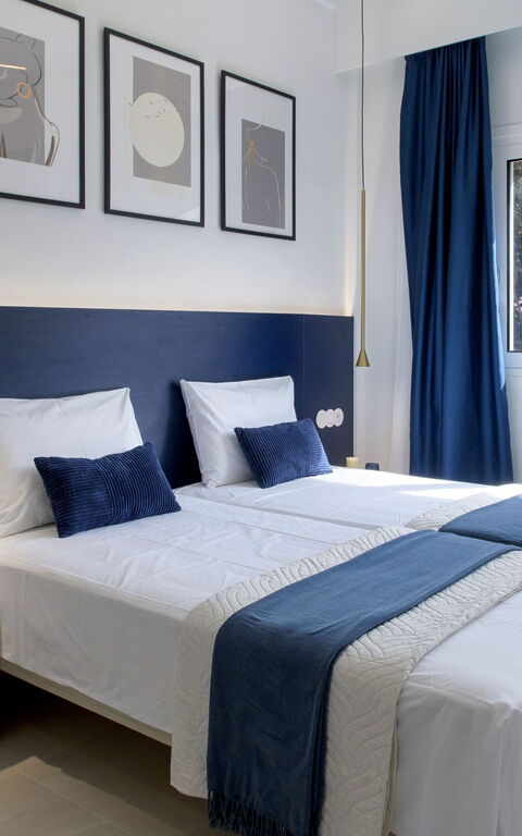 Villa Aurora Blue: soveværelse