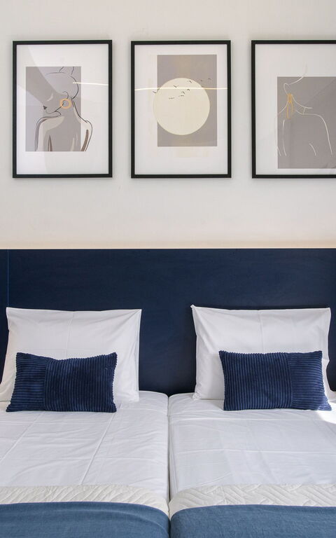 Villa Aurora Blue: soveværelse